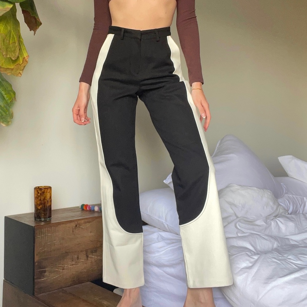 Colorblock Pants